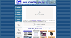 Desktop Screenshot of caroligualada.es